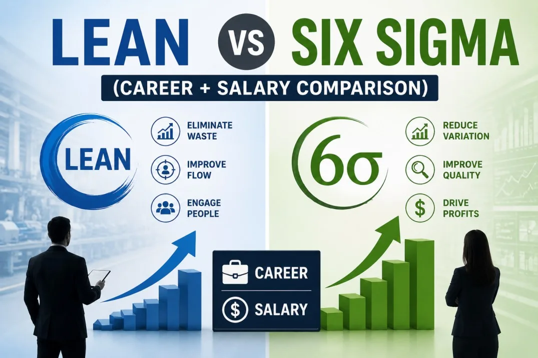 Lean vs Six Sigma (Career + Salary Comparison) in 2026