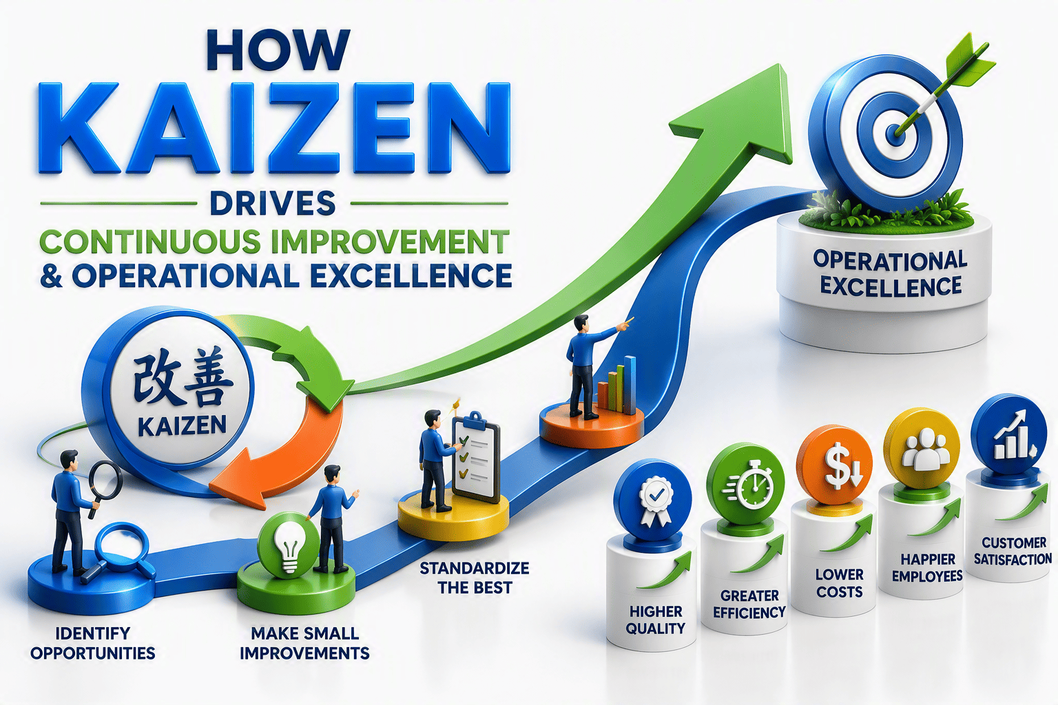 How Kaizen Drives Continuous Improvement and Operational Excellence