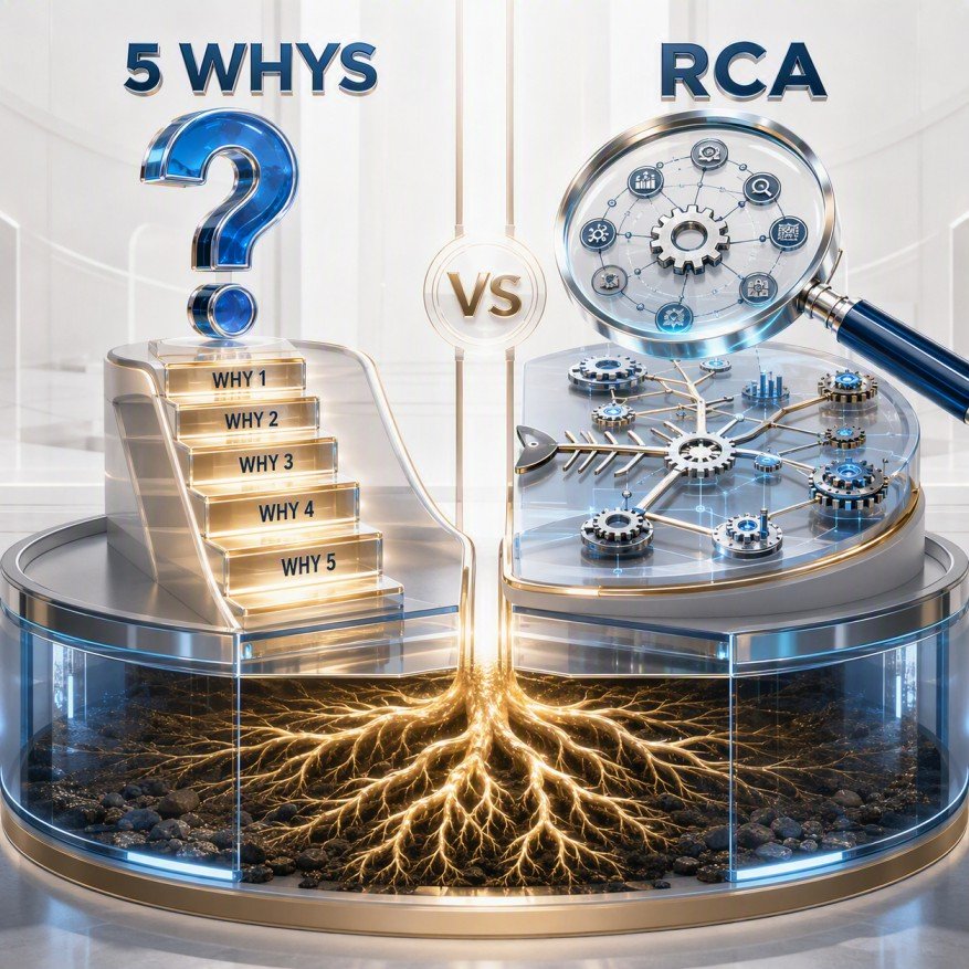 5 why vs Root casue